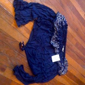 Off the shoulder long sleeve